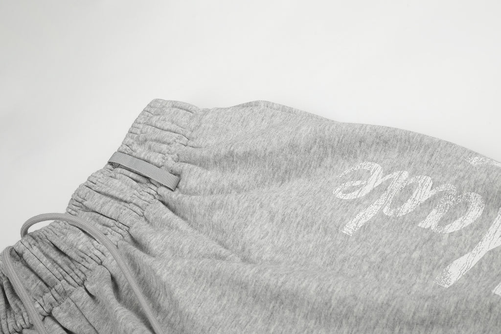 DONOTLOGO Urban Streetwear Collection | Unisex Relaxed Fit Sweatpants | Bold Script Motif & High-Waist Silhouette with Breathable Cotton Blend