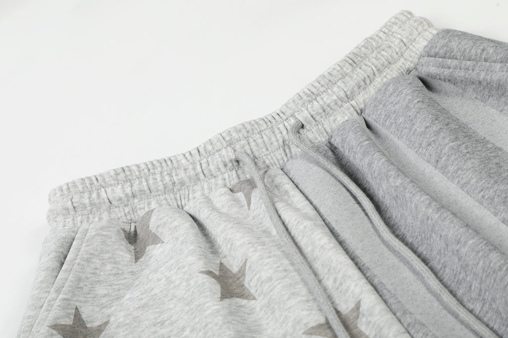 DONOTLOGO Urban Streetwear Collection | Unisex Relaxed Fit Sweatpants | Bold Star Motif & '96' Script with Asymmetric Silhouette and Breathable Fabric