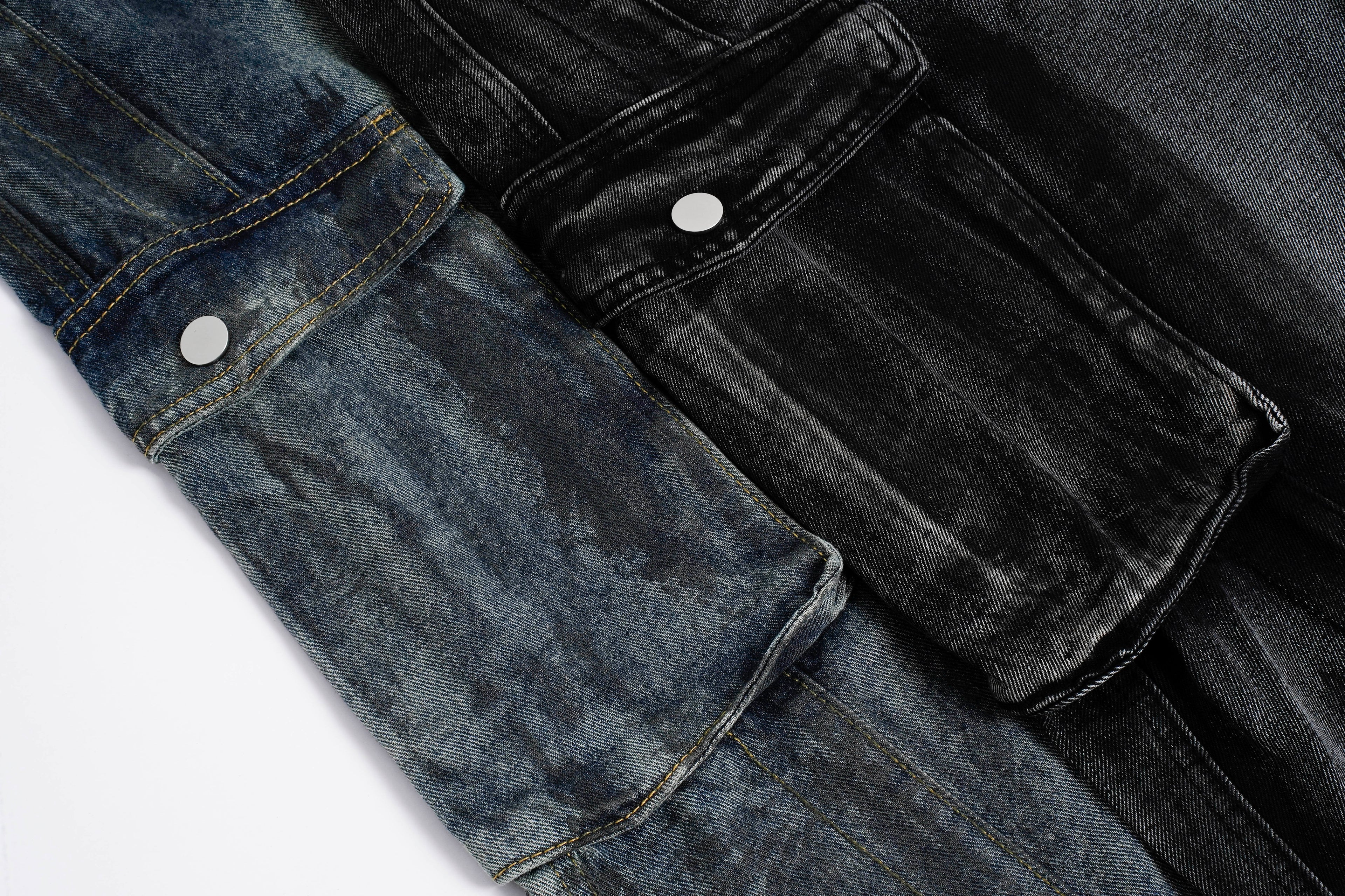 DONOTLOGO Heavy Acid Wash Baggy Cargo Jorts | Unisex Y2K Wide Leg Denim Shorts | Retro High Street Summer Bottoms