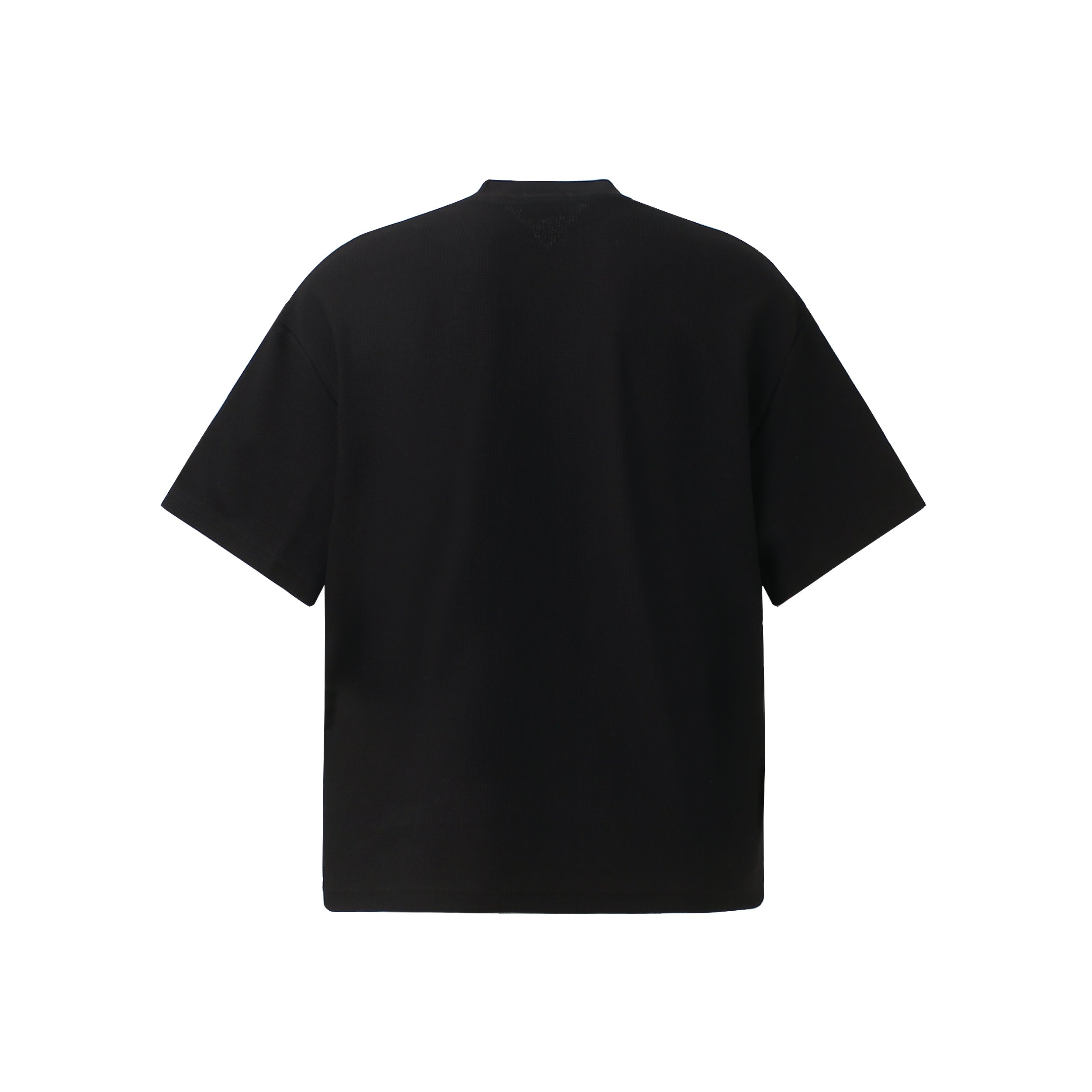 DONOTLOGO Urban Streetwear Collection | Unisex Relaxed Silhouette Tee | Bold Script Motif & Soft Waffle Knit Fabric