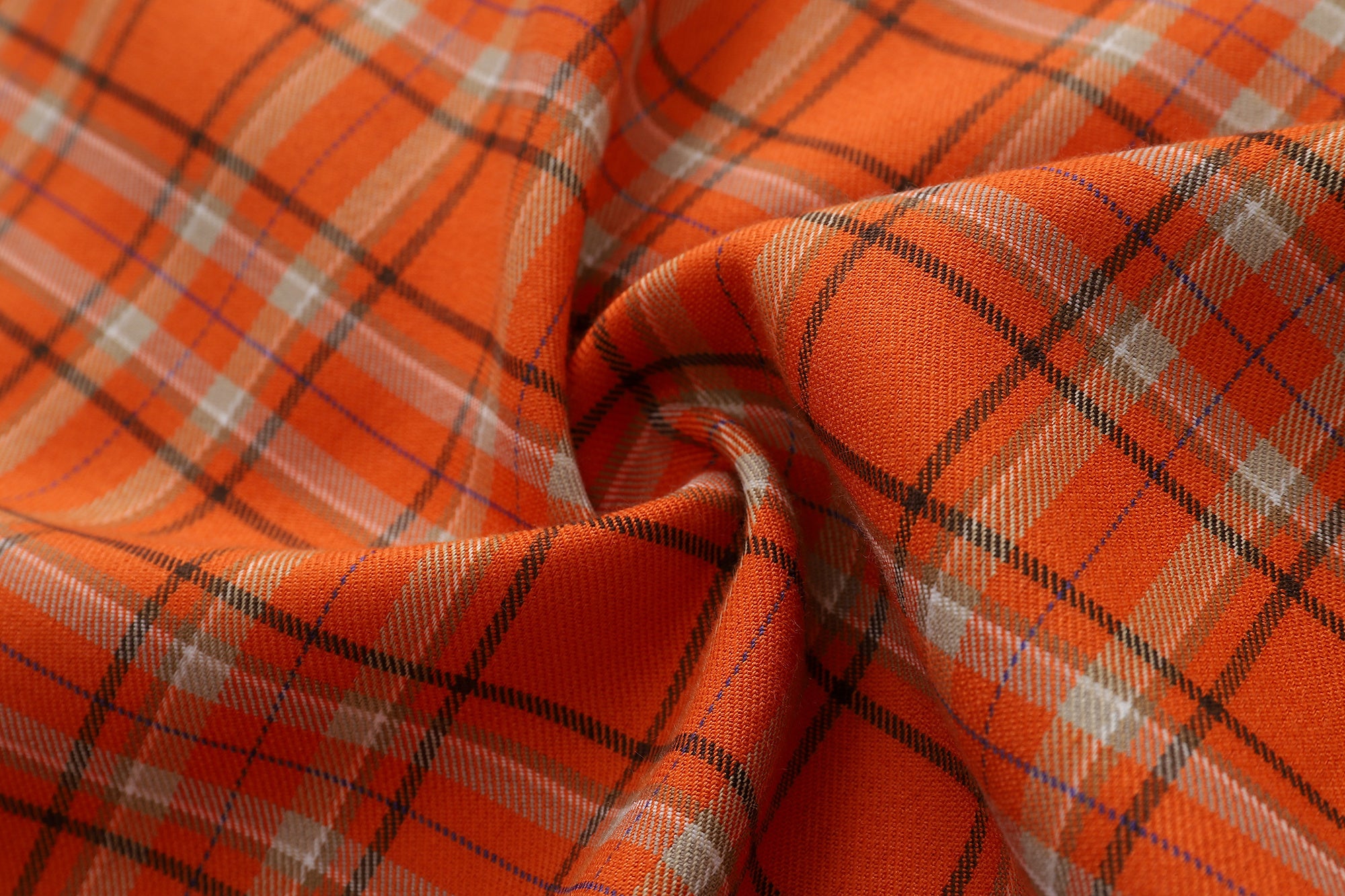 Unisex Striped Check Embroidered Tee