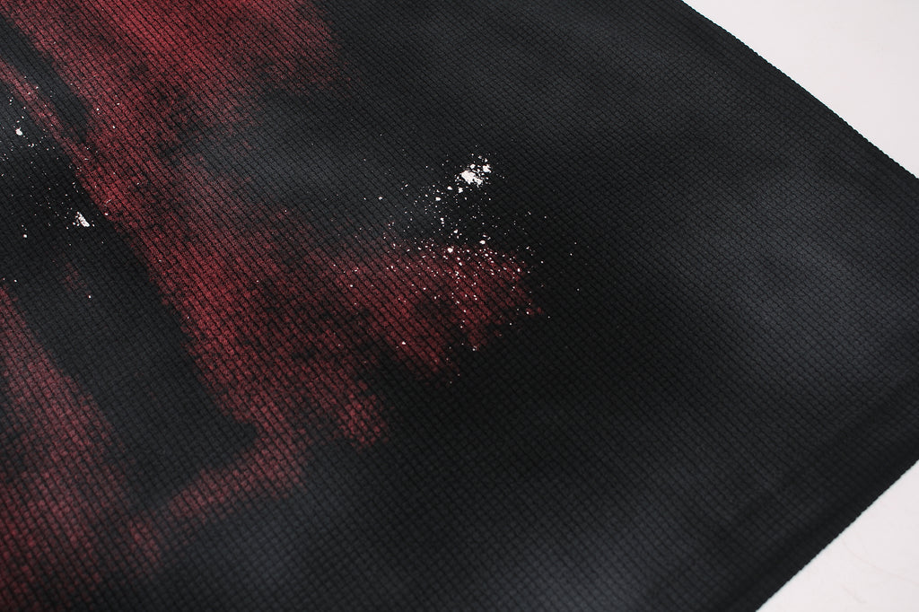 DONOTLOGO Urban Streetwear Collection | Unisex Relaxed Silhouette Tee | Bold Dark Motif & Soft Waffle Knit Fabric