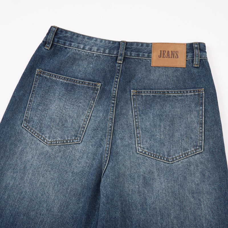DONOTLOGO Urban Streetwear Collection | Unisex Relaxed Denim Trousers | Bold Ombre Wash Detail & High-Rise Silhouette with Premium Cotton Blend