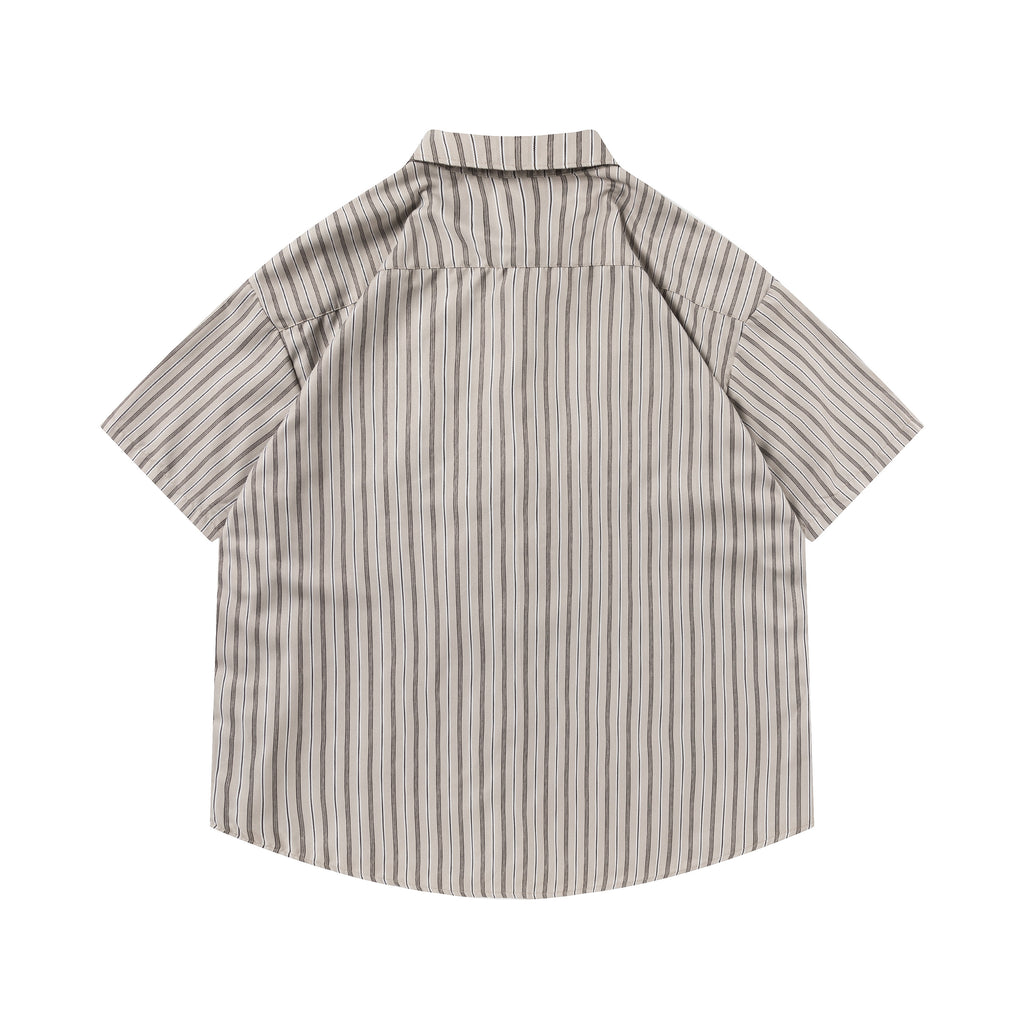 Unisex Retro Tie-Accent Tee