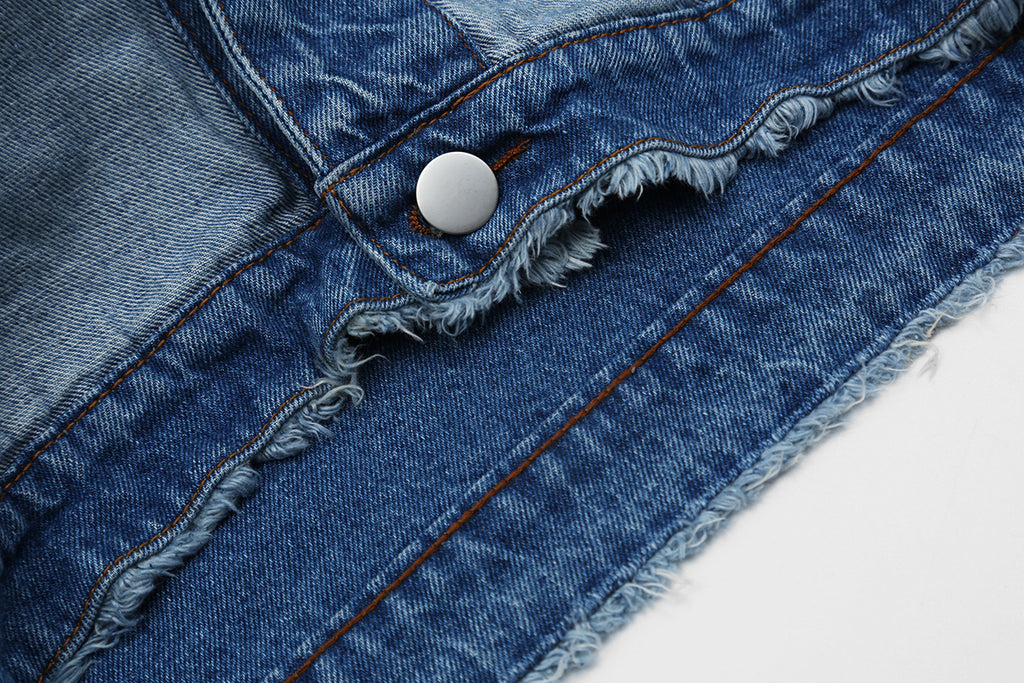 Unisex Color-Block Patchwork Jacket