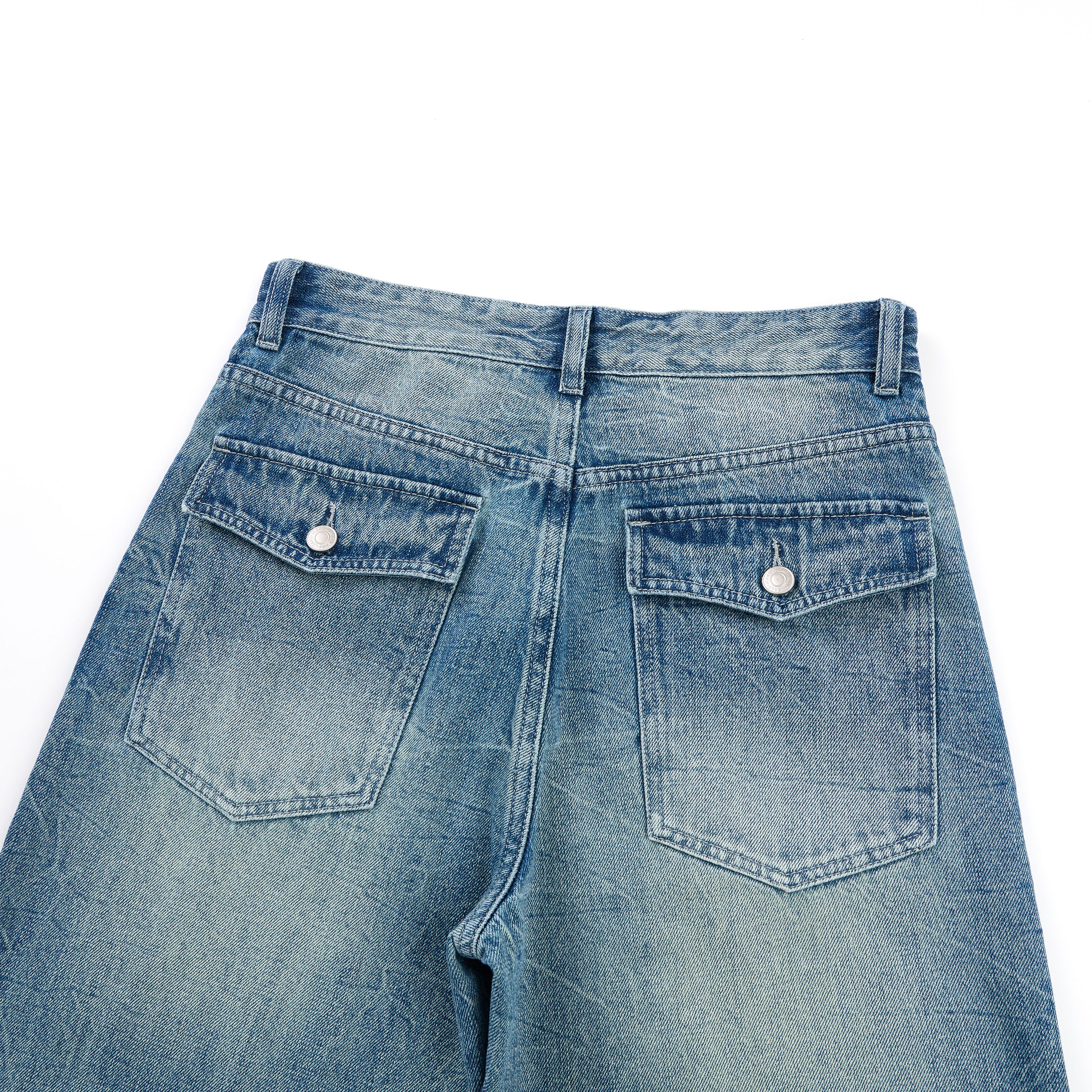 DONOTLOGO Heavy Cat Whisker Wash Baggy Jorts | Unisex Y2K Wide Leg Denim Shorts | Retro High Street Summer Bottoms