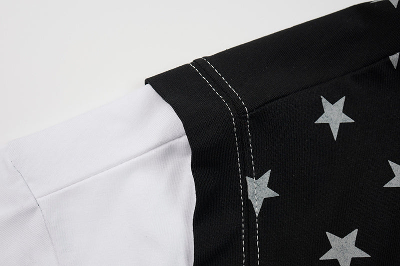 DONOTLOGO Live in Texas" Distressed Graphic Tee | Unisex Vintage Wash Star Pattern Shirt | NASCAR Joe Tour Merch Style