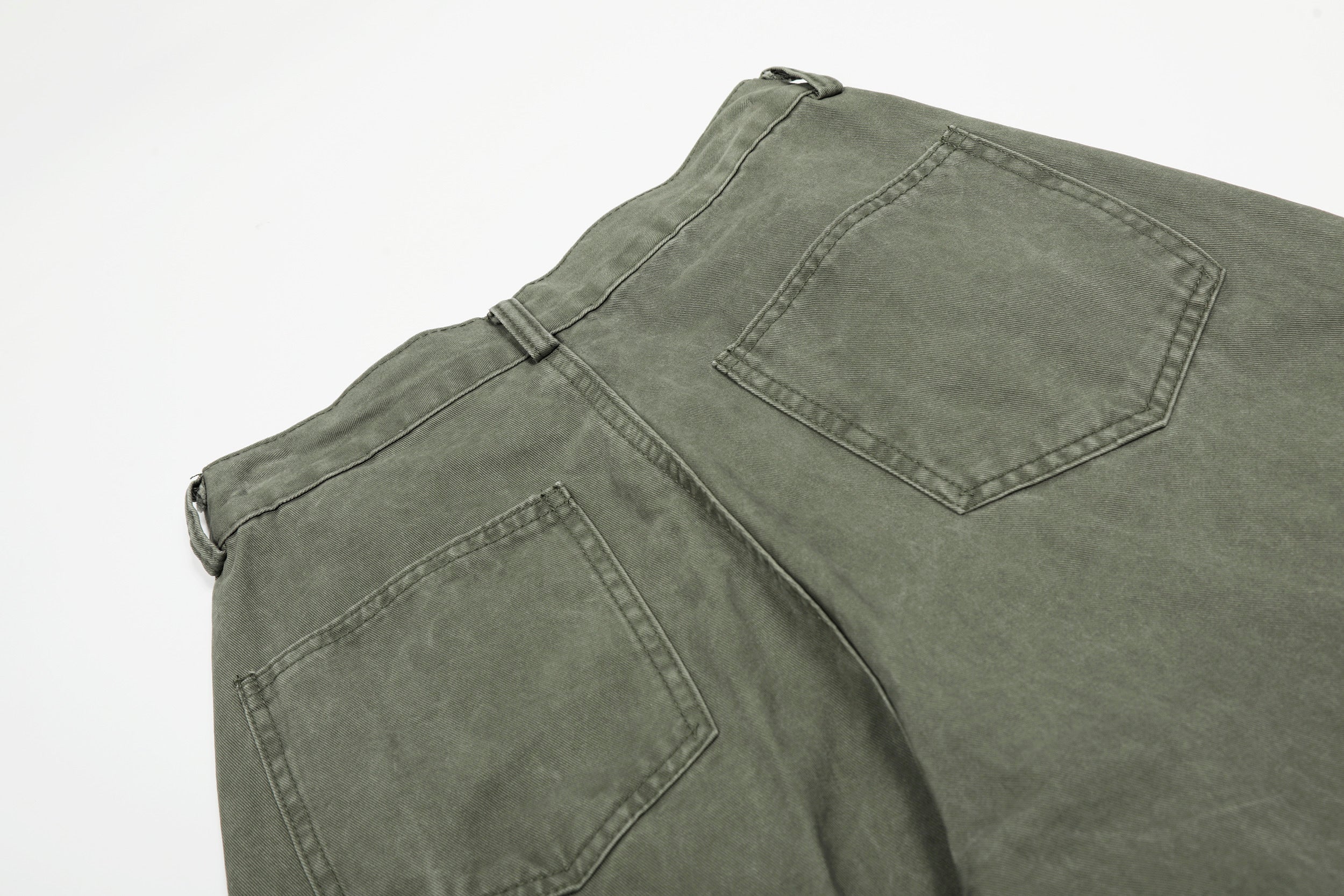 DONOTLOGO Urban Streetwear Collection | Unisex Relaxed Silhouette Cargo Pants | Bold Rainbow & Puppy Motif & Soft Denim Fabric