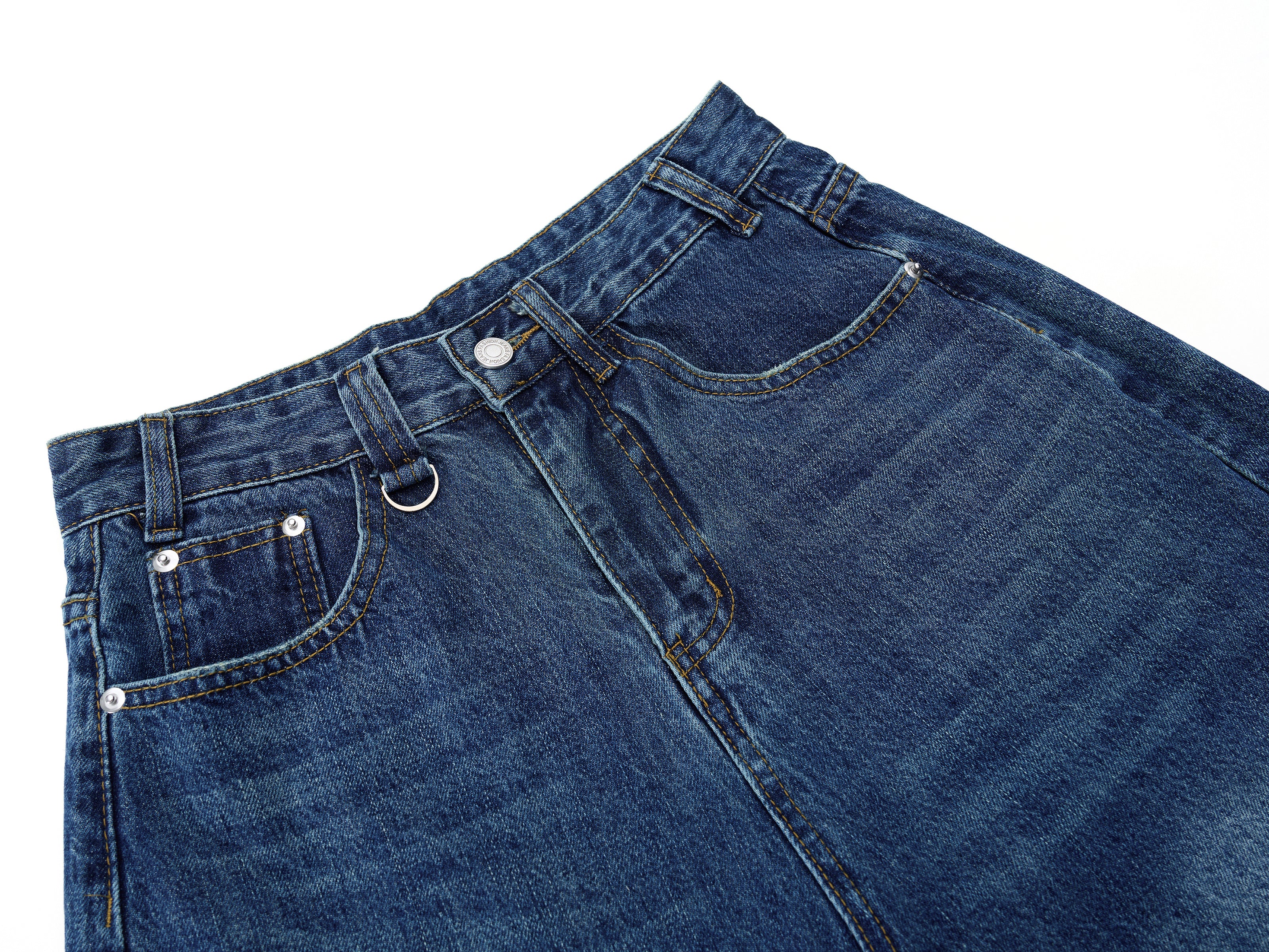DONOTLOGO Heavy Acid Wash Baggy Jorts | Unisex Y2K Wide Leg Denim Shorts | Retro High Street Summer Bottoms