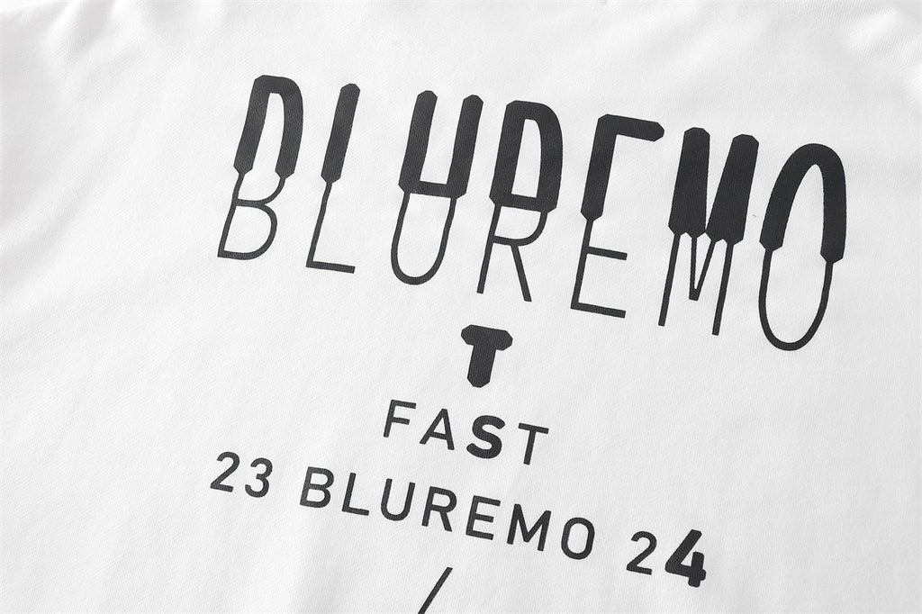 Unisex Streetwear Solid Crewneck Sweatshirt with Letter Print & Zipper Detail