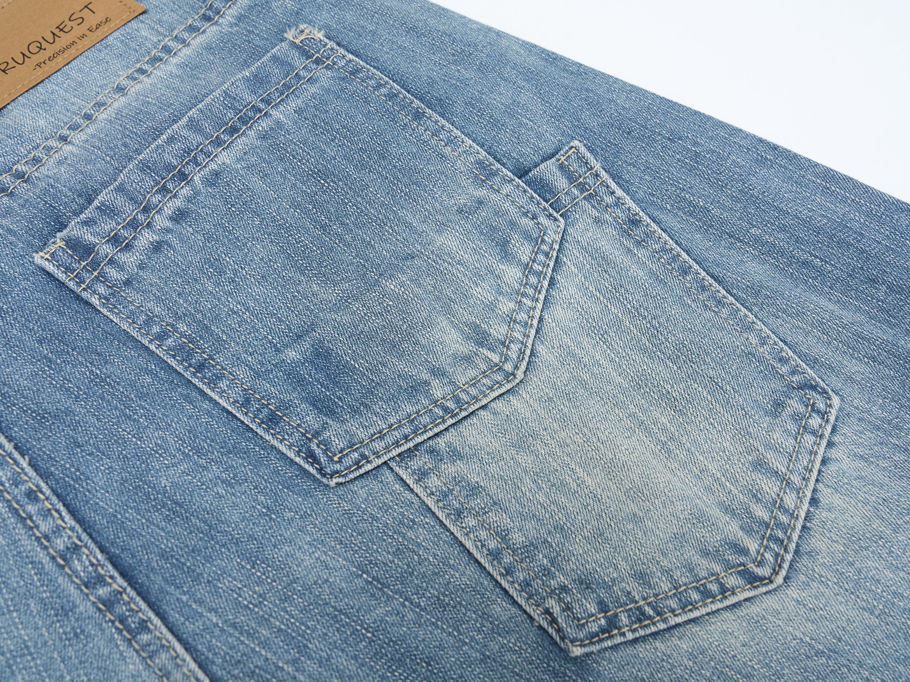 DONOTLOG Oversized Distressed Denim Jeans - Unisex Baggy Trousers with Raw Edge Rips & Whisker Effect - Edgy Streetwear Bottom with Wide Leg Silhouette