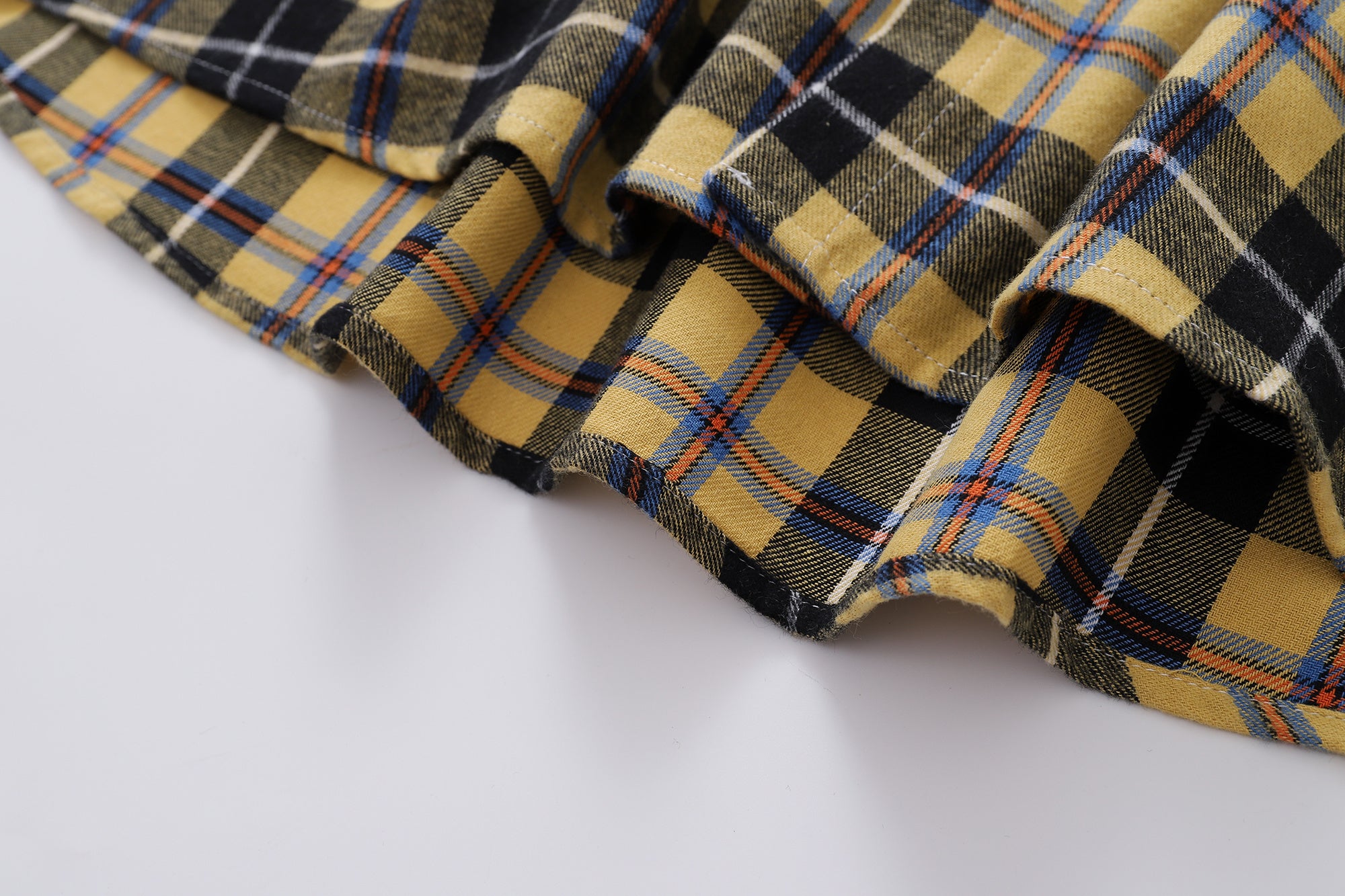 Unisex Checkered Patchwork Hoodie