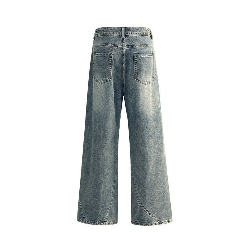 Unisex Straight-Leg Workwear Denim Jeans