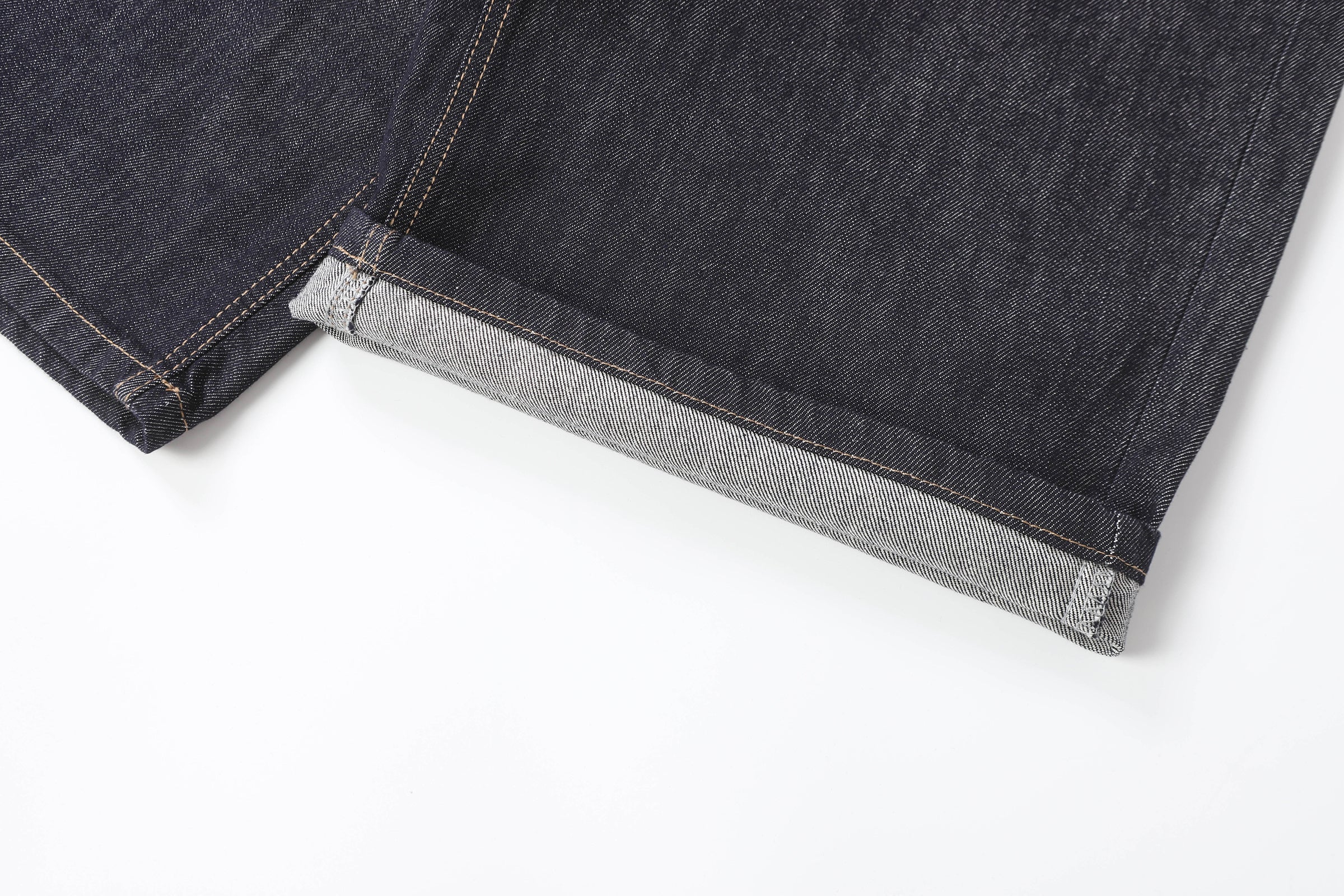 DONOTLOGO Retro Black Raw Denim Shorts | Unisex Y2K Wide Leg Trousers with Minimalist Design | High Street Relaxed Fit Bottoms