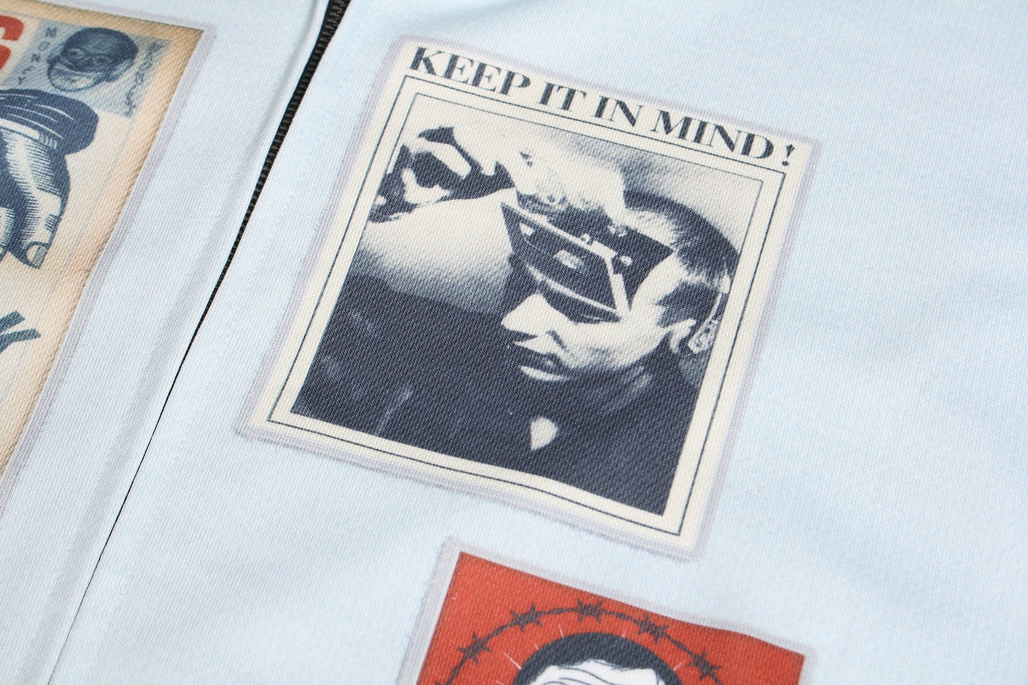 Unisex Vintage Zip-Up Hoodie