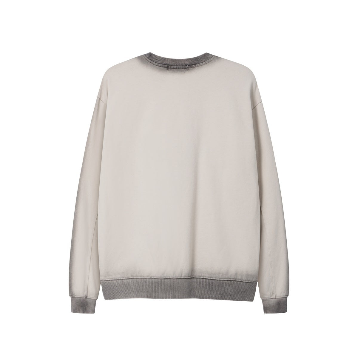 Unisex Ombre Letter Crewneck Sweatshirt