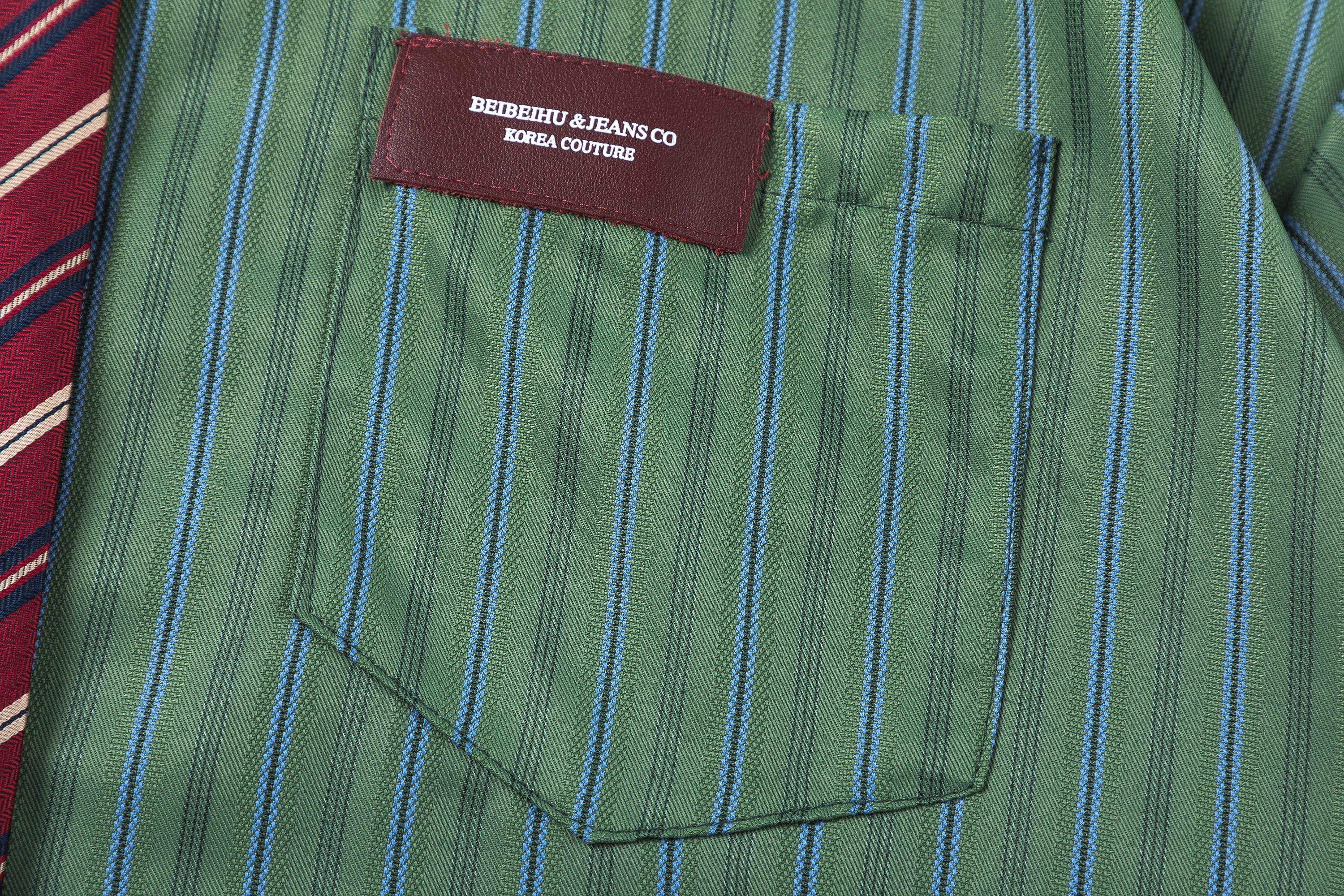 Unisex Retro Tie-Accent Tee