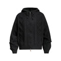DONOTLOGO Cozy Streetwear Collection | Unisex Relaxed Silhouette Knit Cardigan | Bold Cable Texture & Soft Warm Fabric