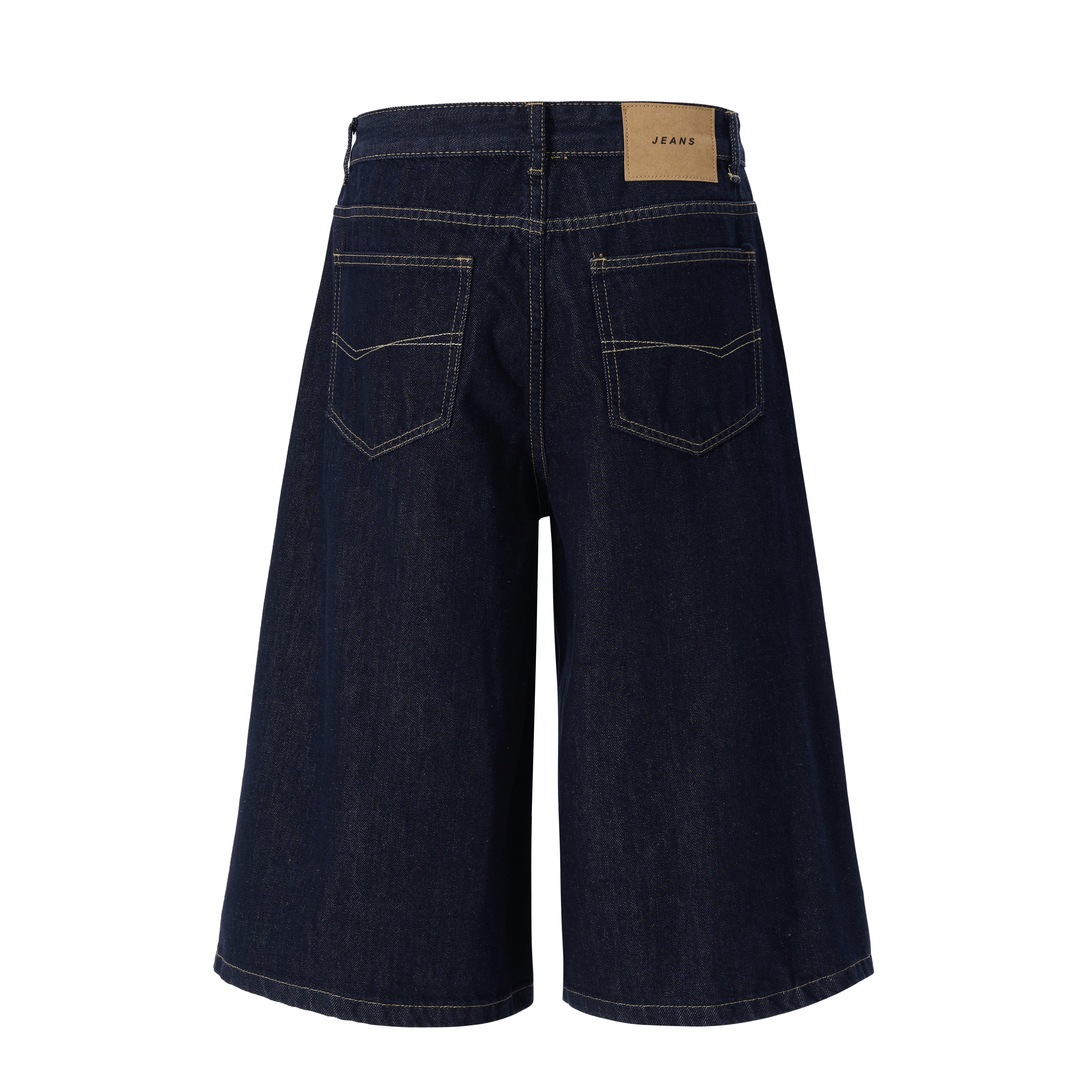 DONOTLOGO Heavyweight Raw Denim Baggy Jorts | Unisex Y2K Wide Leg Denim Shorts | Retro High Street Summer Bottoms