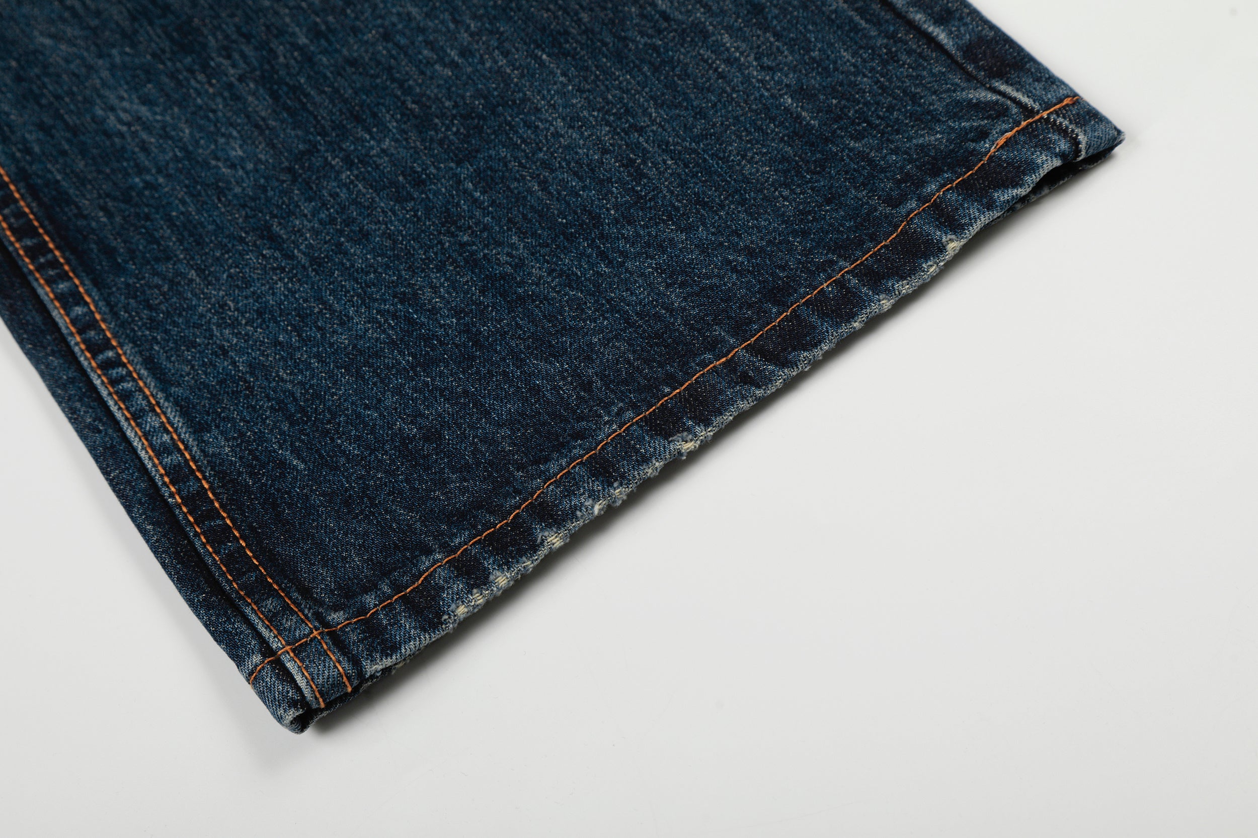 DONOTLOGO Urban Heritage Collection | Unisex Oversized Cat Whisker Denim | Retro Aesthetic High-Rise Wide-Leg Bottoms with Authentic Fade Detail