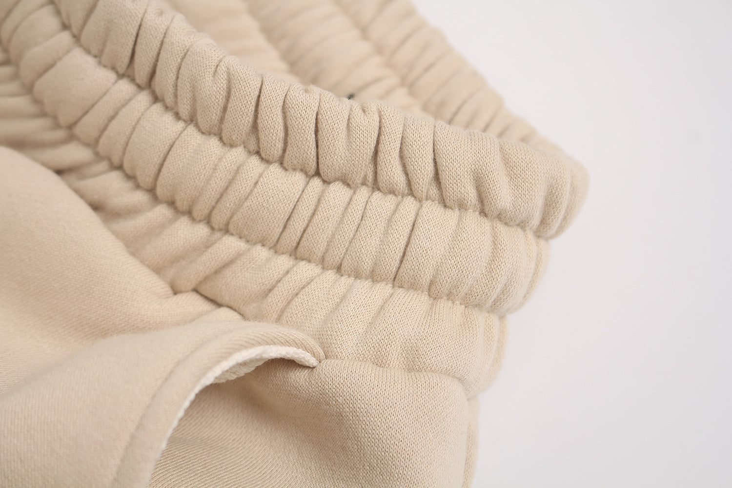 Unisex High-Waist Loose-Fit Fleece Sweatpants