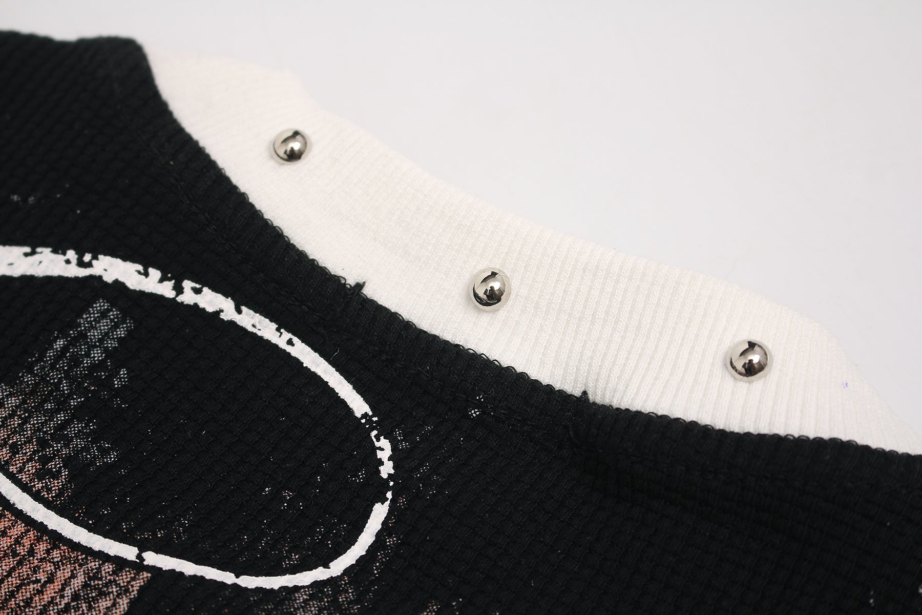 DONOTLOGO Urban Streetwear Collection | Unisex Relaxed Silhouette Tee | Bold Cross Motif & Soft Waffle Knit Fabric