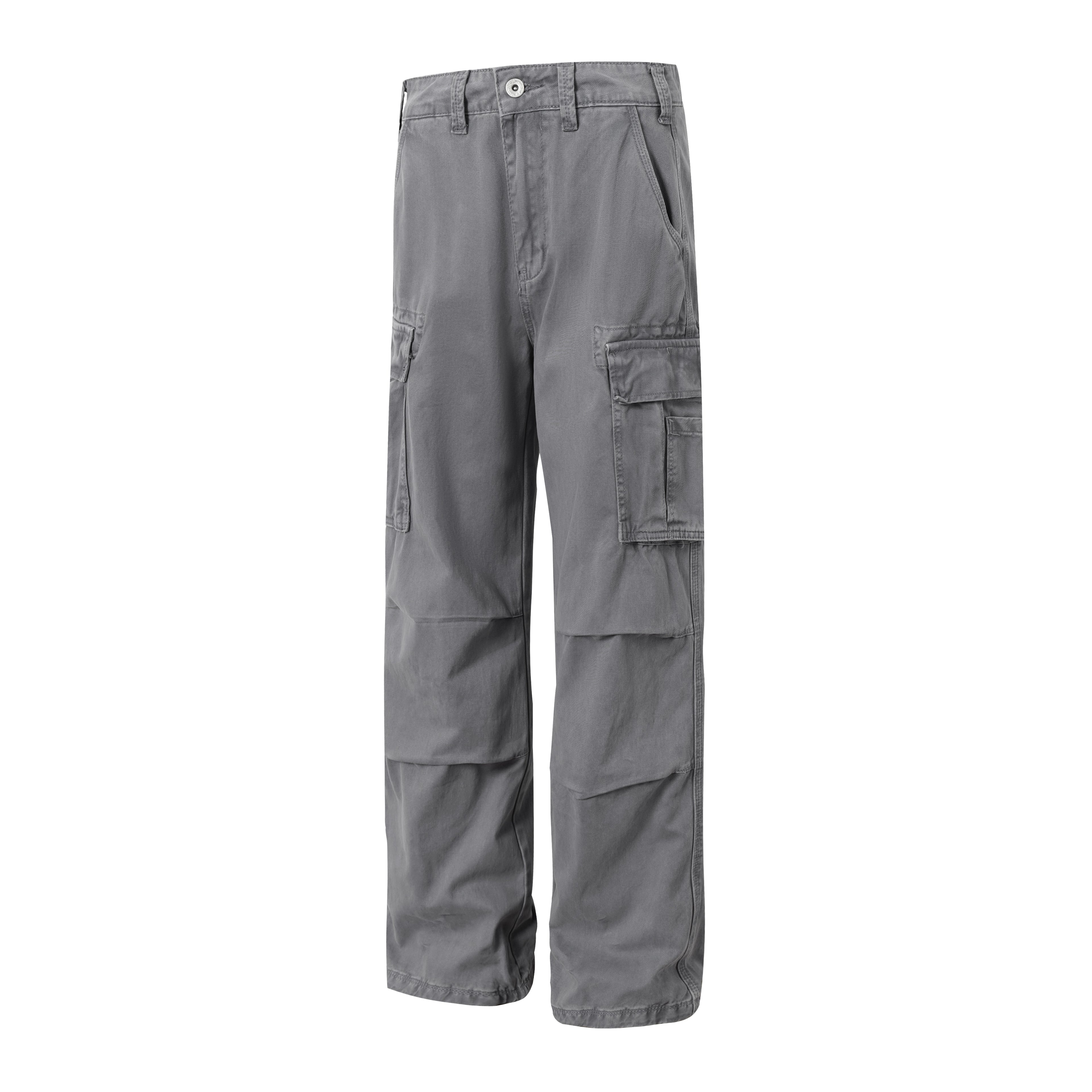 Unisex Distressed Loose-Fit Pants