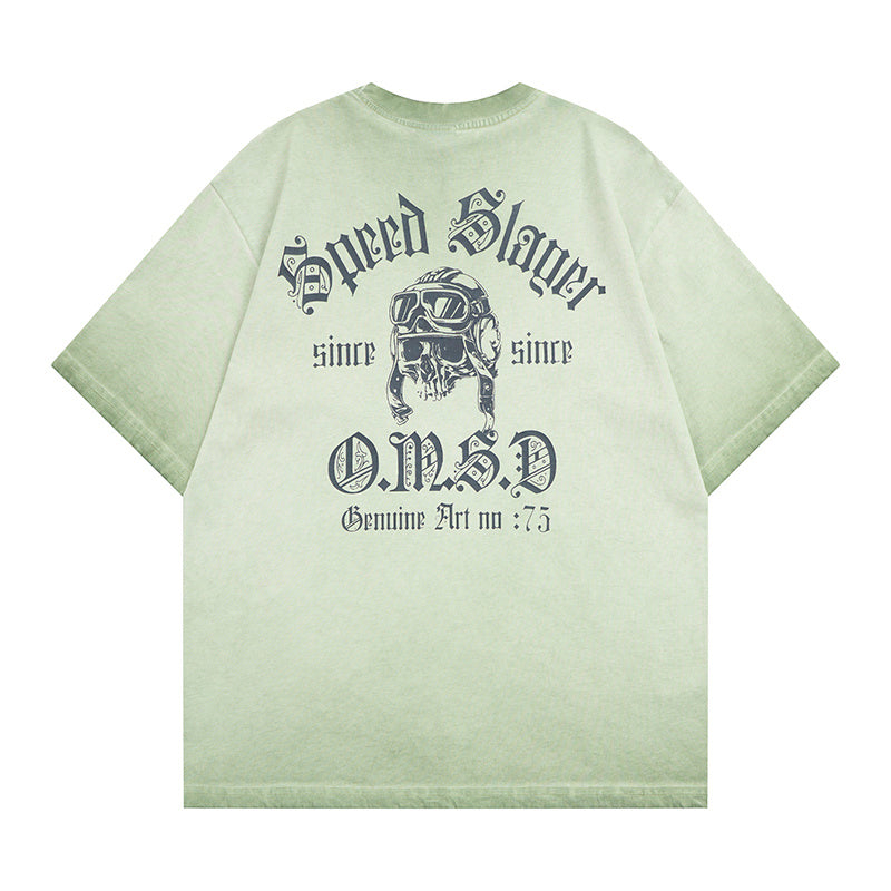 DONOTLOGO Deconstructed "Harley-Davidson Scottsdale" Graphic Tee - Unisex Vintage Washed Graphic T-Shirt - Edgy Streetwear Aesthetic Oversized Top