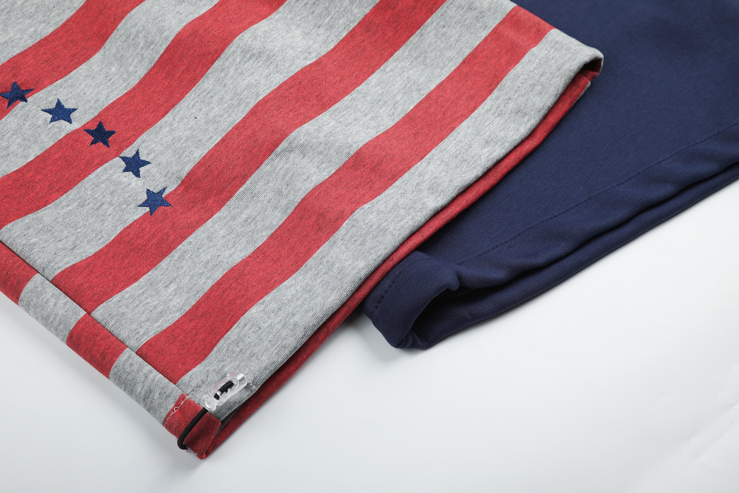 DONOTLOGO Urban Streetwear Collection | Unisex Relaxed Fit Sweatpants | Bold American Flag Motif & Star Pattern with Soft Cotton Blend Fabric