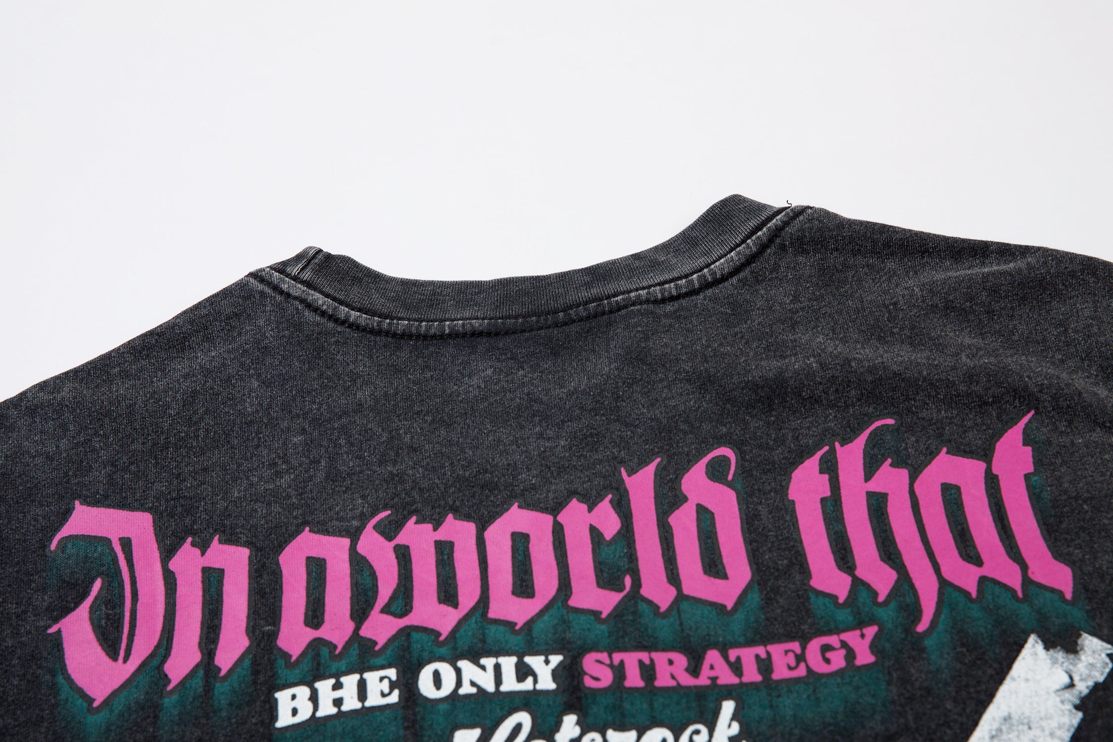 DONOTLOGO Heavy Acid Washed Graphic Tee | Unisex Y2K Oversized Streetwear Top | Retro High Street Summer Shirt