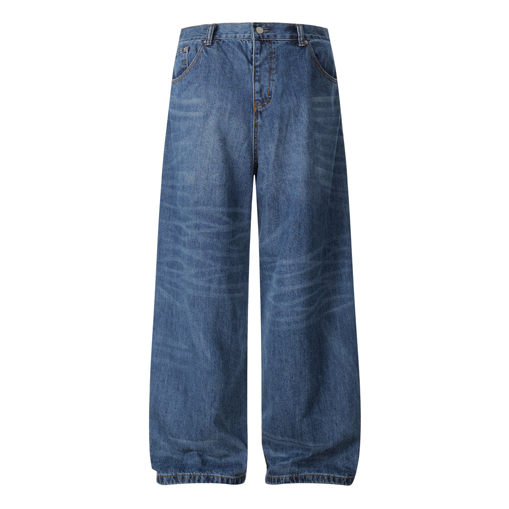 Unisex Embroidered Denim Jeans