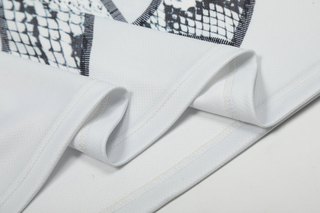 Unisex Mesh Streetwear Quick-Dry Tee