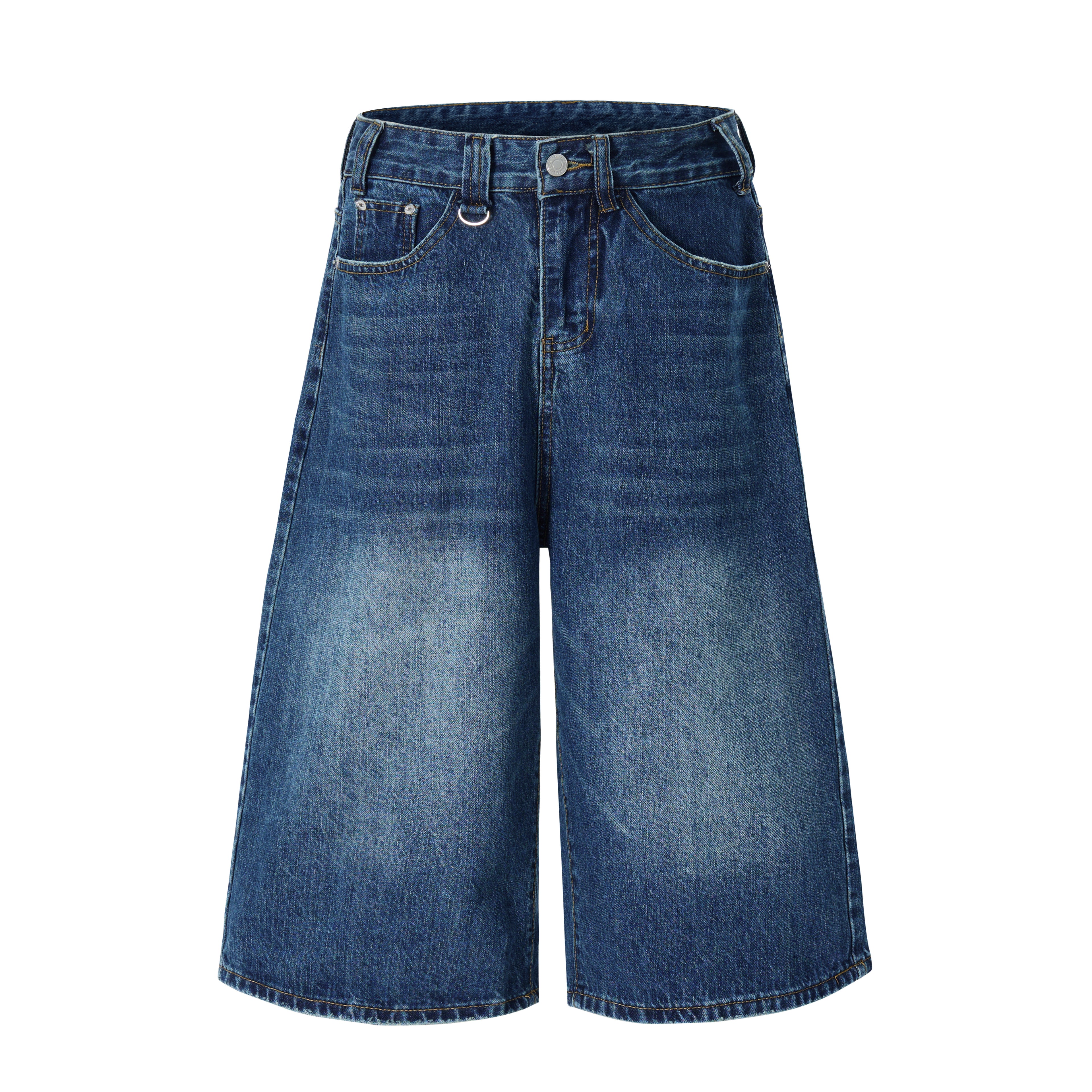 DONOTLOGO Heavy Acid Wash Baggy Jorts | Unisex Y2K Wide Leg Denim Shorts | Retro High Street Summer Bottoms