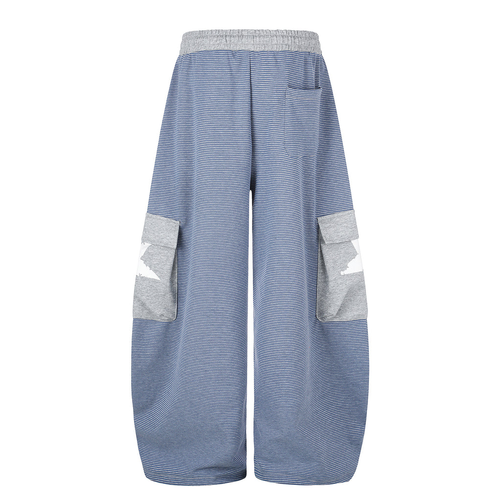 DONOTLOGO Urban Hip-Hop Collection | Unisex Relaxed Fit Sweatpants | Bold Letter & Star Motif with Soft Cotton Blend Fabric