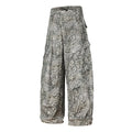 Unisex Leopard Print Cargo Pants