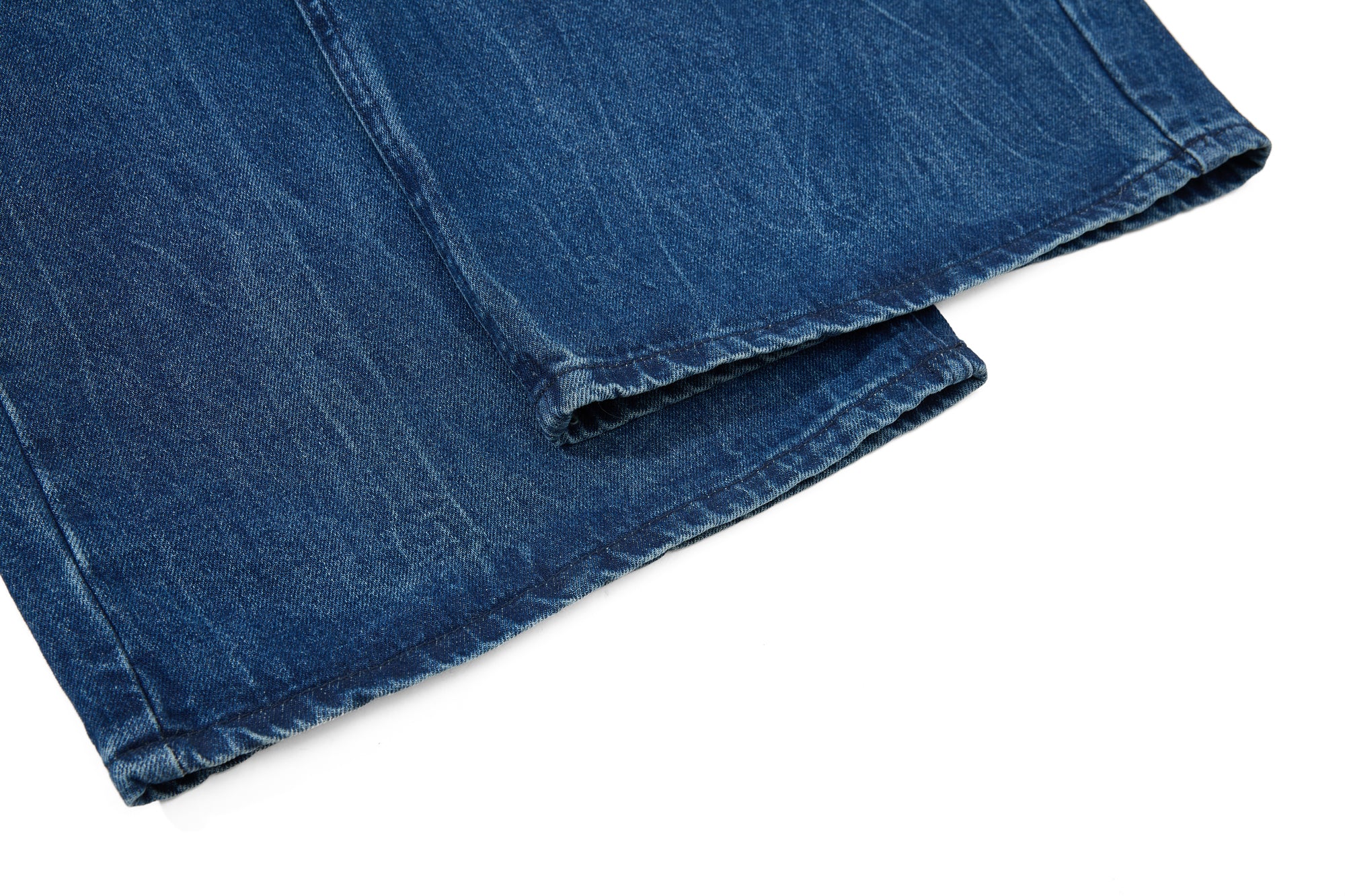 DONOTLOGO Heavy Distressed Wide-Leg Denim | Unisex Y2K Ripped Baggy Jeans | Vintage Blue High Street Oversized Trousers
