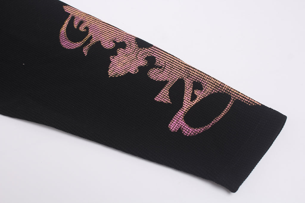 DONOTLOGO Urban Streetwear Collection | Unisex Relaxed Silhouette Tee | Bold Rhinestone Motif & Soft Knit Fabric