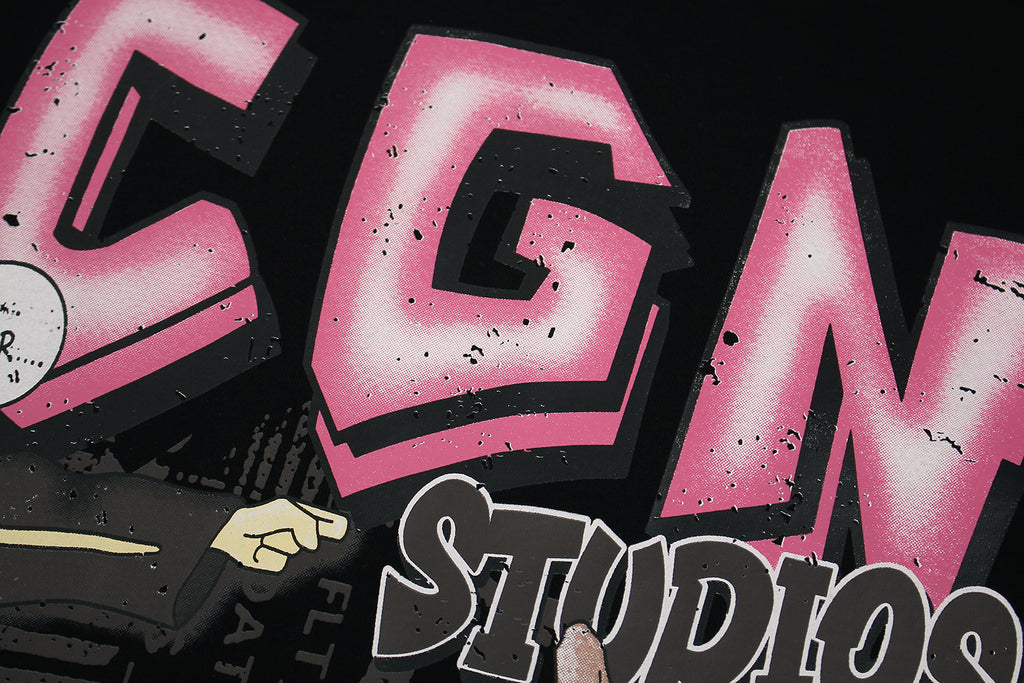 DONOTLGO Unisex Retro Anime Game Streetwear Collage Graphic Tee