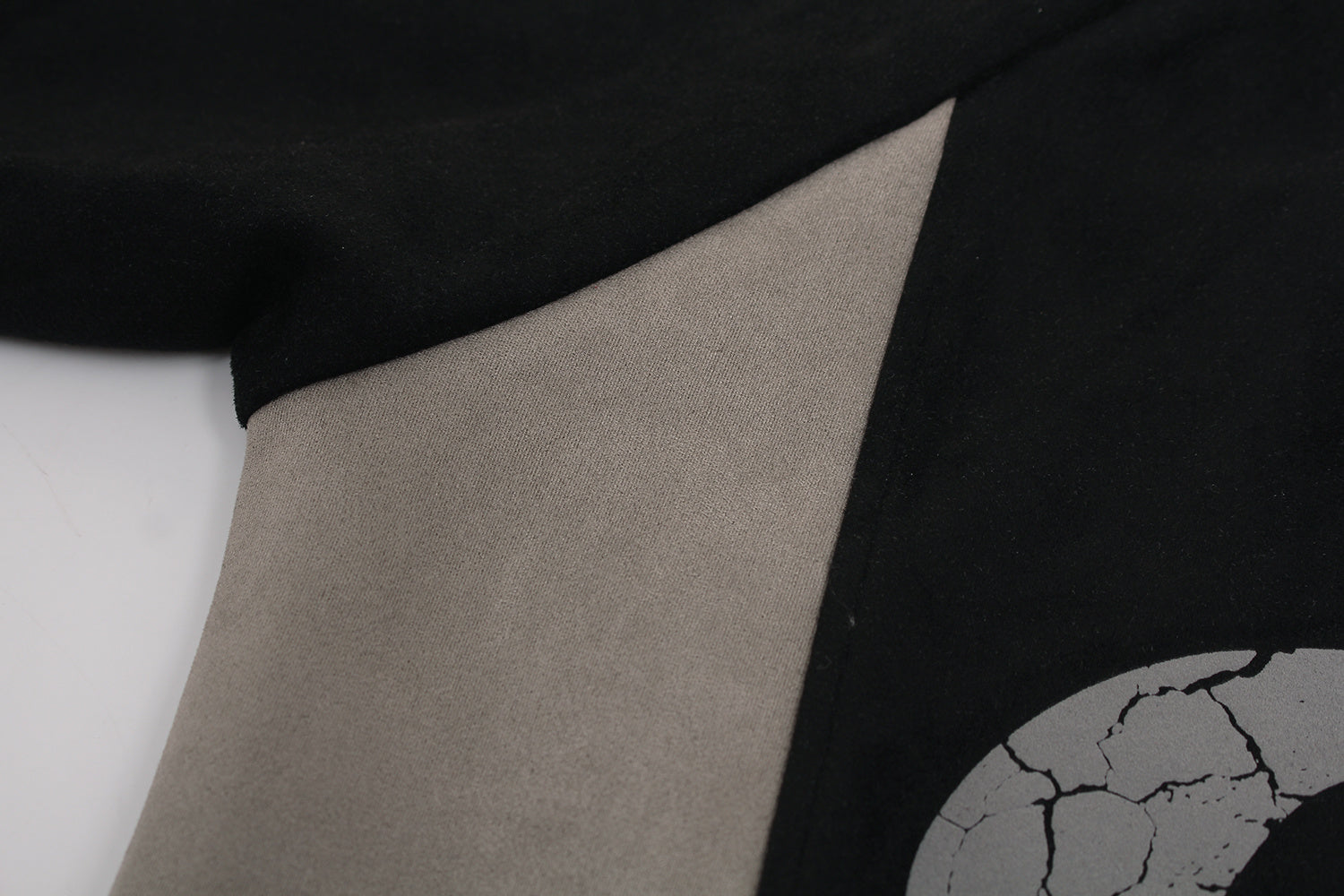 Unisex Vintage Patchwork Zip-Up Hoodie