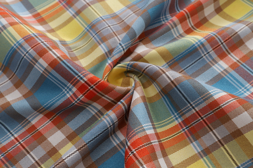 Unisex Checked & Striped Tee