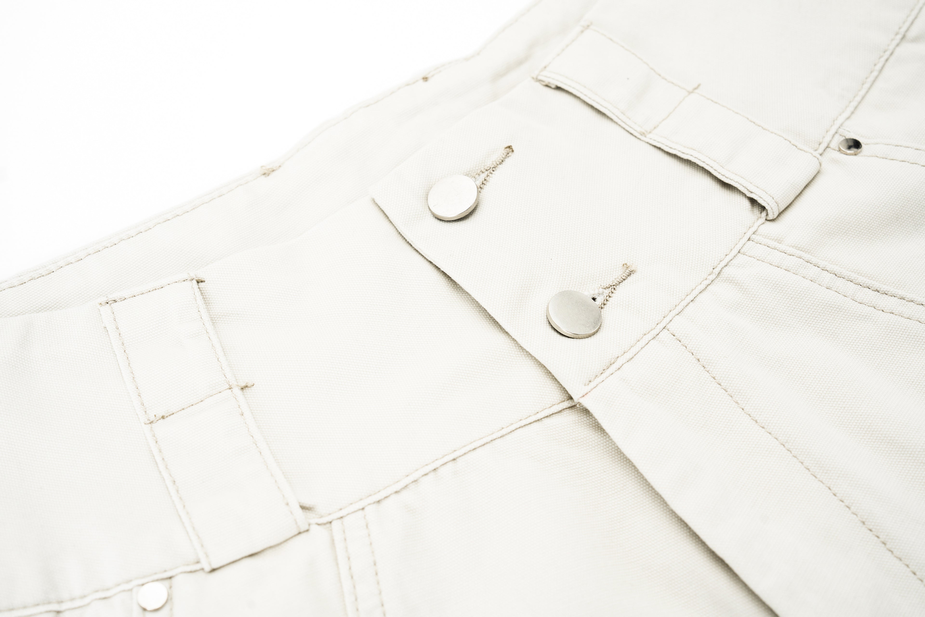 DONOTLOGO Retro Double Waistband Baggy Cargo Jorts | Unisex Y2K Wide Leg Cropped Pants | High Street Summer Bottoms