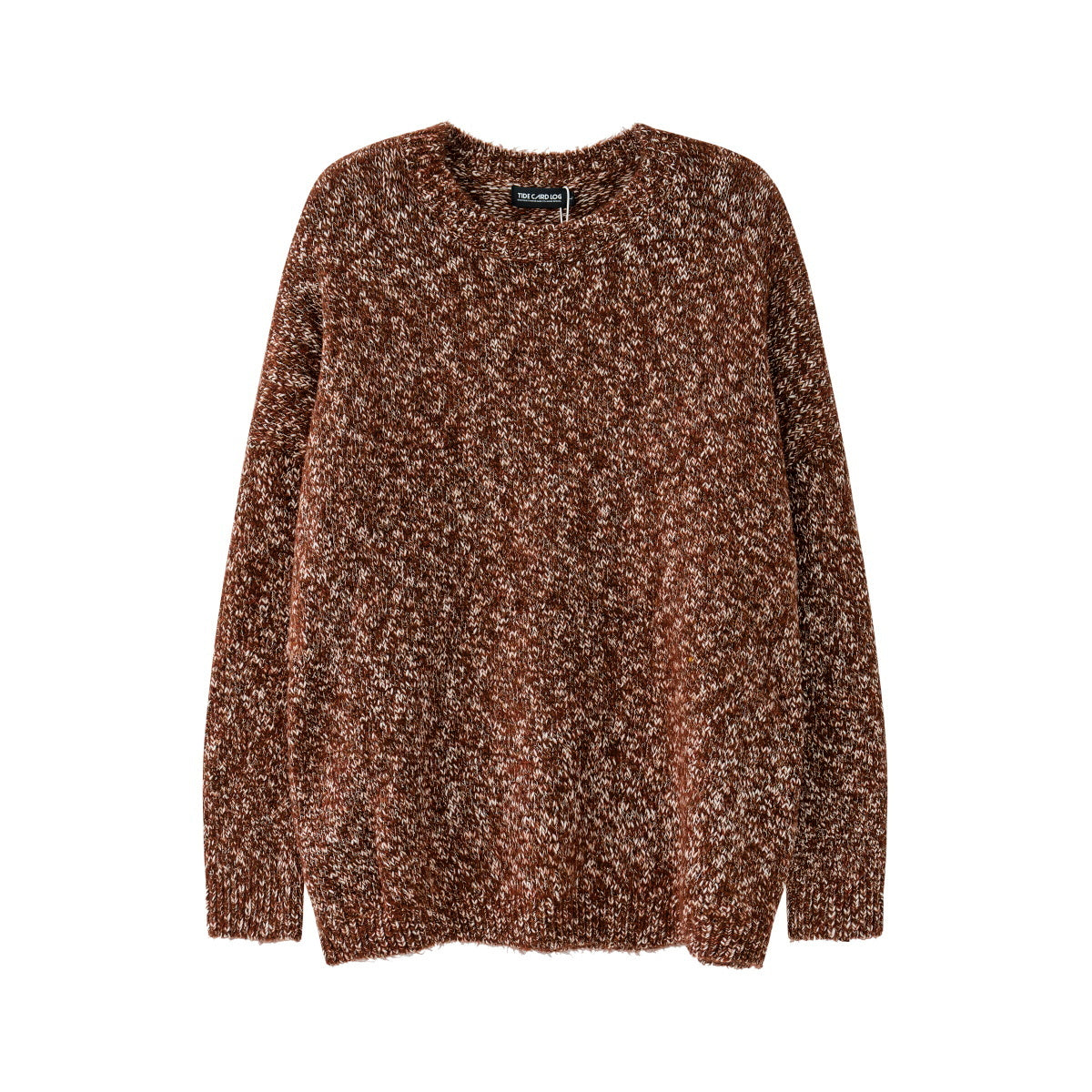 Unisex Retro Casual Crewneck Knitted Sweater