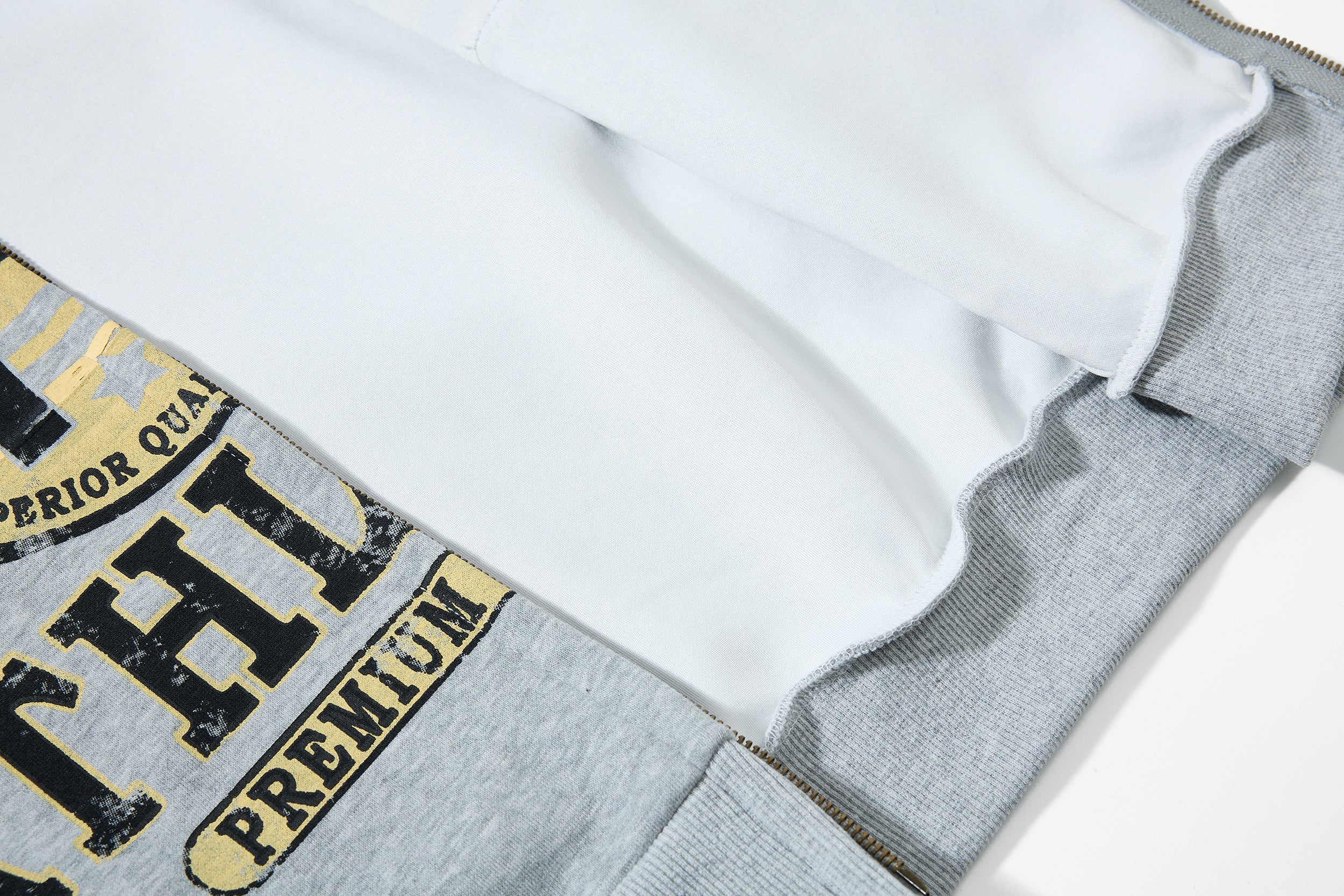 Unisex Vintage Distressed Printed Hoodie