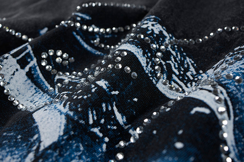 DONOTLOGO Neon Dystopia: Cyberpunk Aesthetic Oversized Tee - Heavyweight Vintage Wash Streetwear
