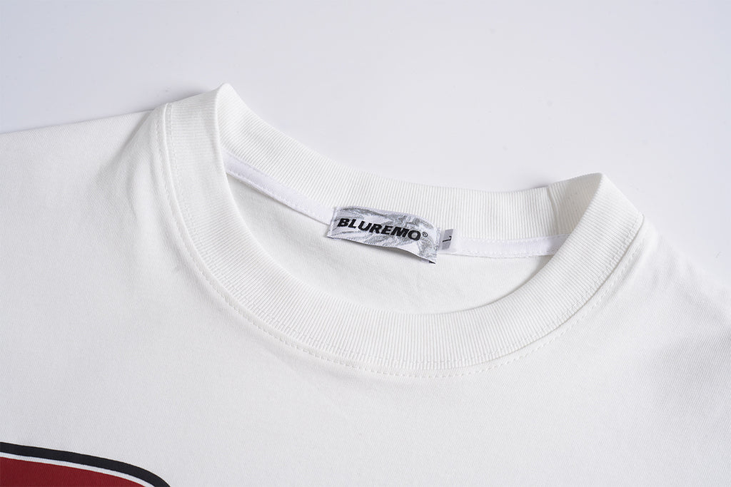 Unisex Trendy Loose Letter Print T-Shirt – Short Sleeve