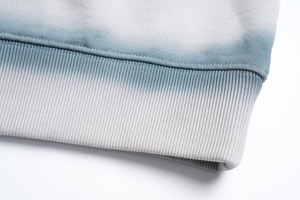 Unisex Ombre Letter Crewneck Sweatshirt