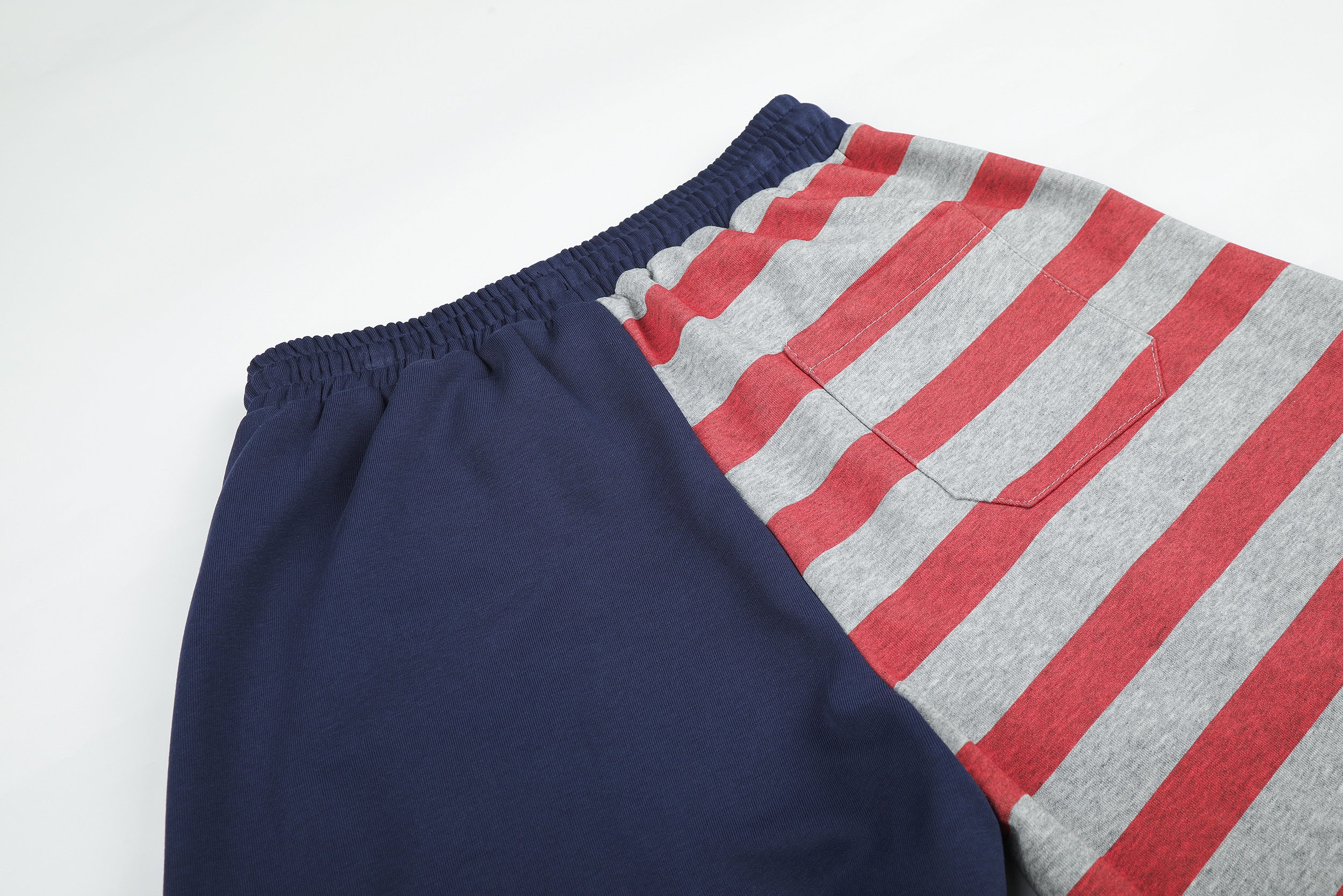 DONOTLOGO Urban Streetwear Collection | Unisex Relaxed Fit Sweatpants | Bold American Flag Motif & Star Pattern with Soft Cotton Blend Fabric