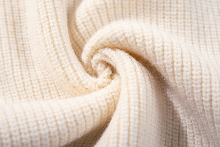 Unisex Versatile Diamond Jacquard Sweater