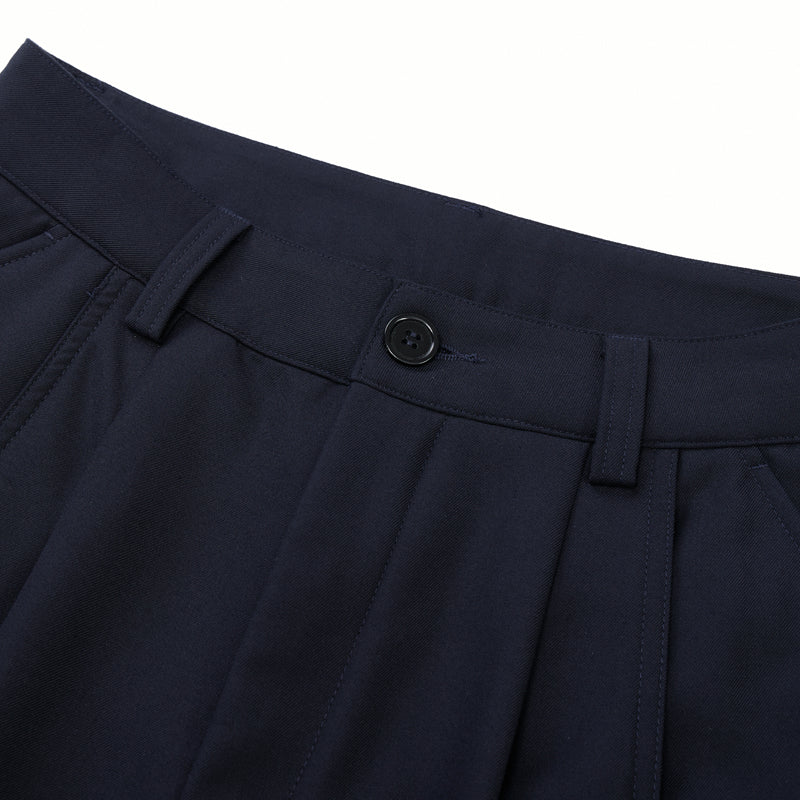 DONOTLOGO Minimalist Black Baggy Suit Pants | Unisex Y2K Wide Leg Trousers | High Street Relaxed Fit Bottoms