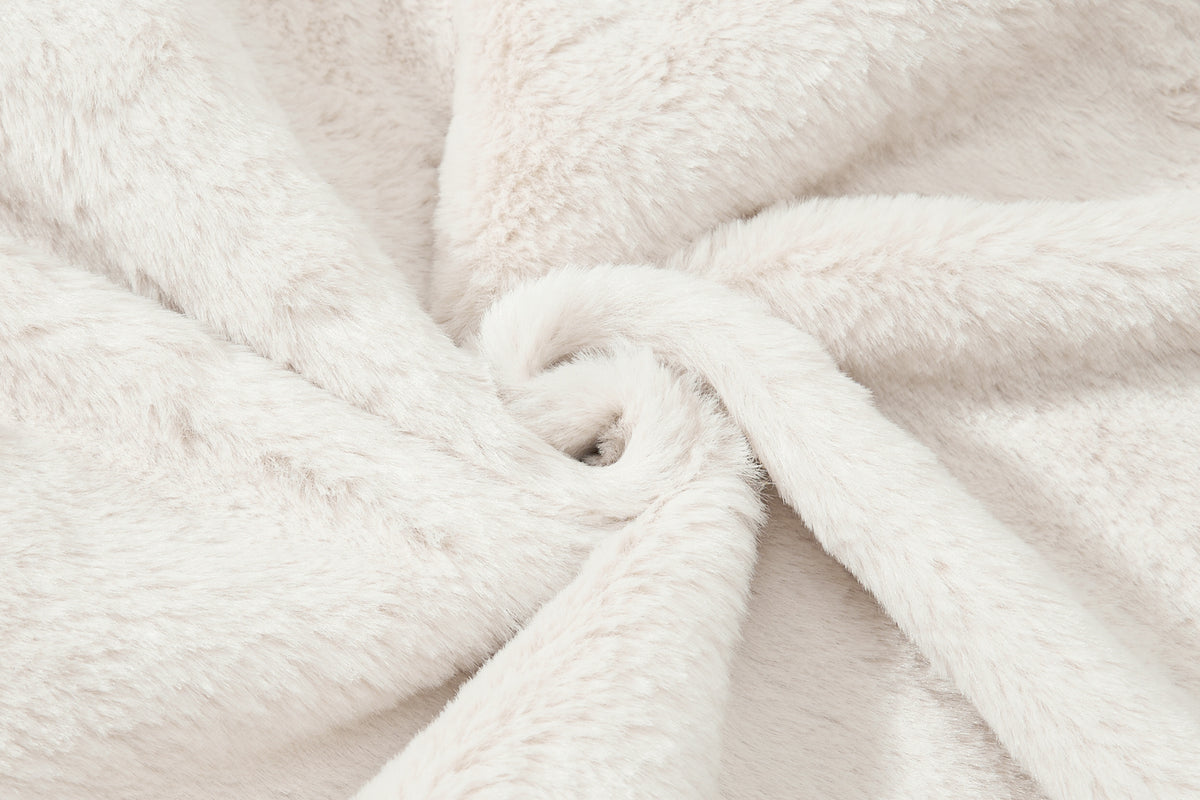 DONOTLOGO Y2K Sweet Aesthetic | Unisex Oversized Faux Fur Hoodie | Tie-Accent & Cozy Texture with Bold Silhouette